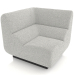 modello 3D Modulo divano (angolo interno, 12 cm) - anteprima