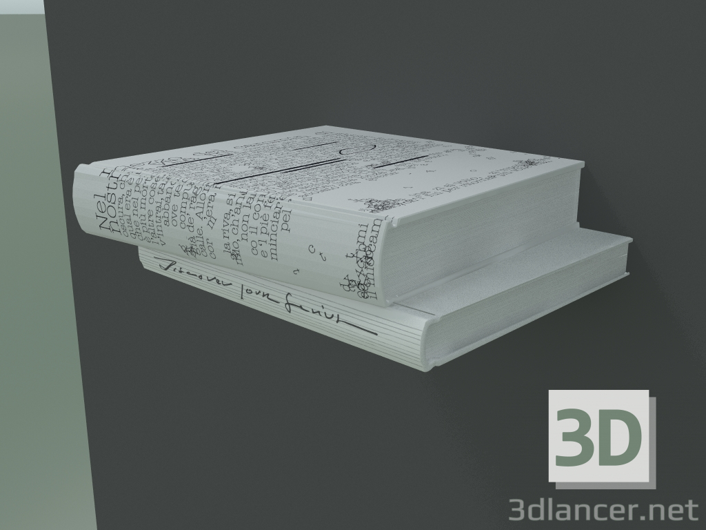 modèle 3D Étagère Mensola - preview