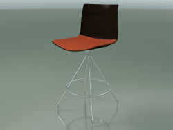 Bar stool 0306 (with seat cushion, wenge)