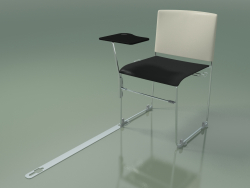 Stapelbarer Stuhl mit Zubehör 6600 (Polypropylen Elfenbein mit zweiter Farbe, CRO)
