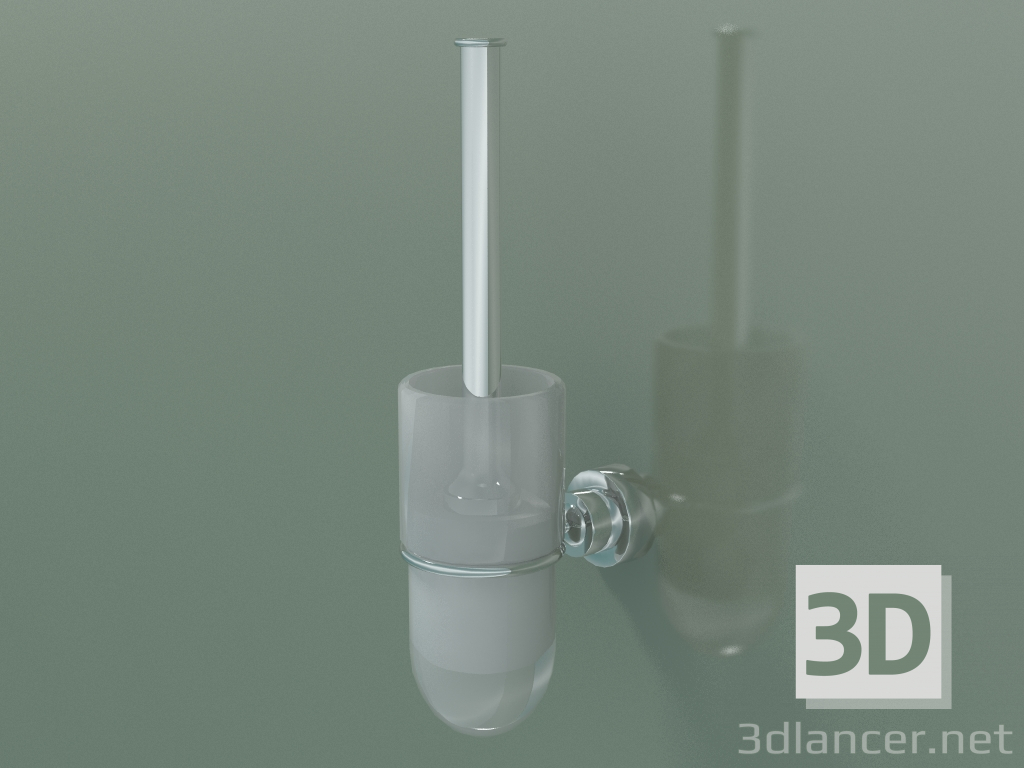 3d model Wall-mounted toilet brush holder (41735000) - preview