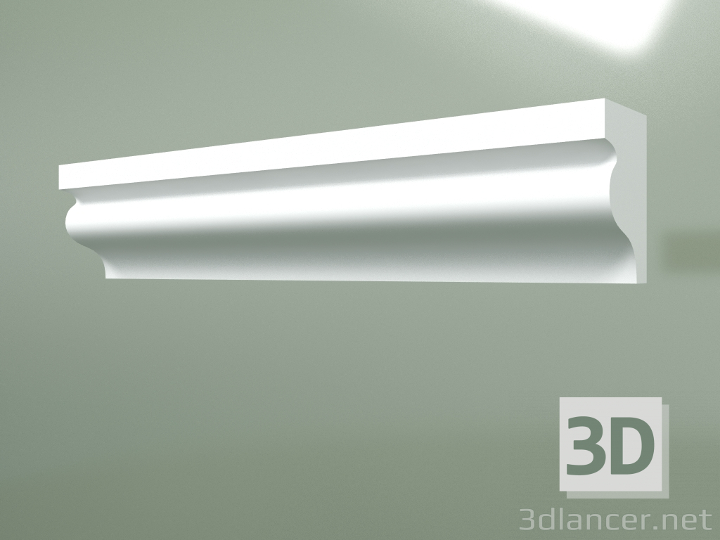 modello 3D Modanatura in gesso MT310 - anteprima