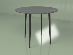 Table de cuisine Spoutnik 90 cm (gris foncé)