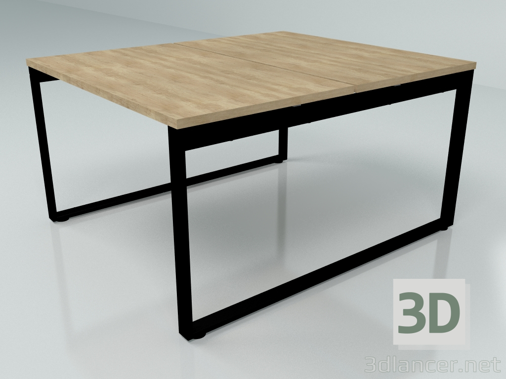 modello 3D Tavolo da lavoro Ogi Q Bench Slide BOQ42 (1200x1410) - anteprima