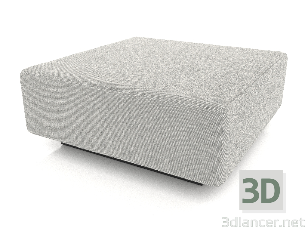 3d model Sofa module-pouf (8cm) - preview