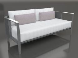 2-seater sofa (Anthracite)