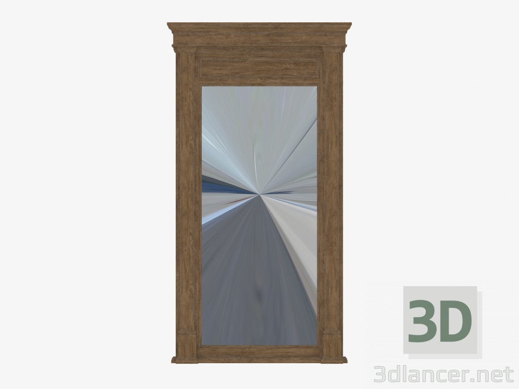 modello 3D Specchio grande parete SUMNER alto specchio (9100.1150) - anteprima