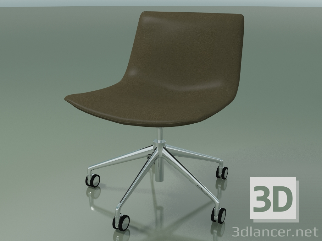 3d model Silla de conferencia 2122 (5 ruedas, sin reposabrazos) - vista previa