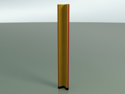 Eckplatte 6416 (90 °, 132,5 x 13 cm, zweifarbig)