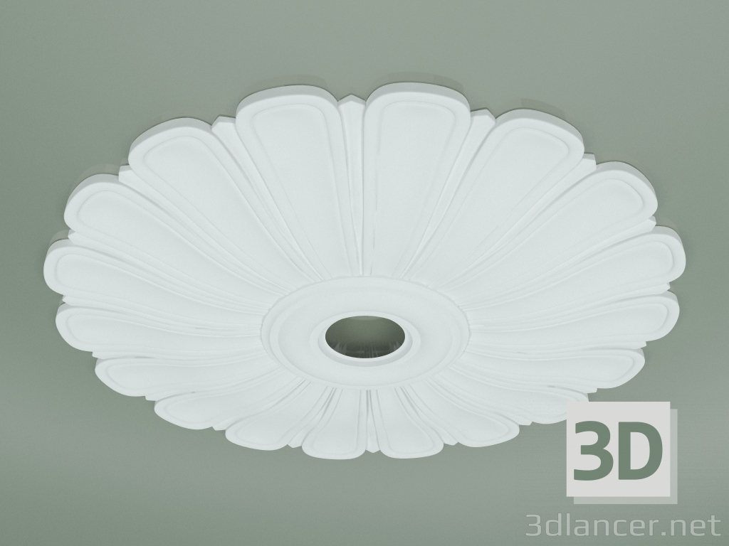 3d model Rosette with ornament RW016 - preview