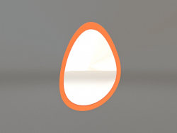 Espelho ZL 05 (305x440, laranja brilhante luminoso)
