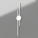 3d модель Настінний світильник Лорін білий (08428-902,01) – превью
