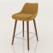 modèle 3D Chaise semi-bar Joan (65) (jaune) - preview