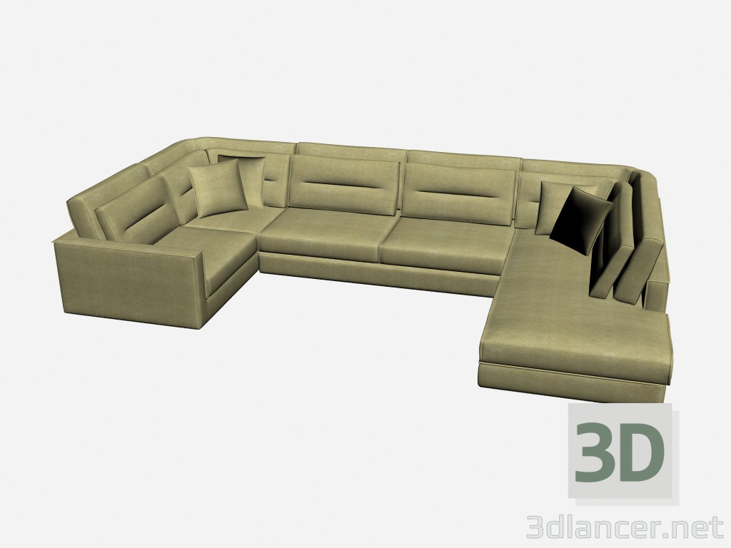 3d model Sofa Rlanet 5 - preview