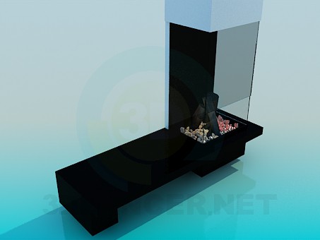3d model Fireplace - preview 3d model Fireplace - preview