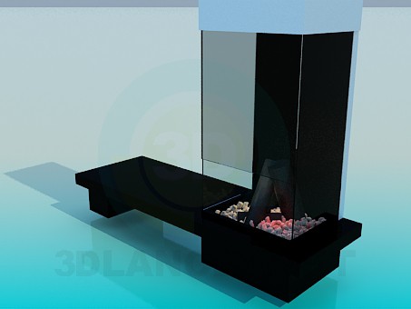 3d model Fireplace - preview 3d model Fireplace - preview