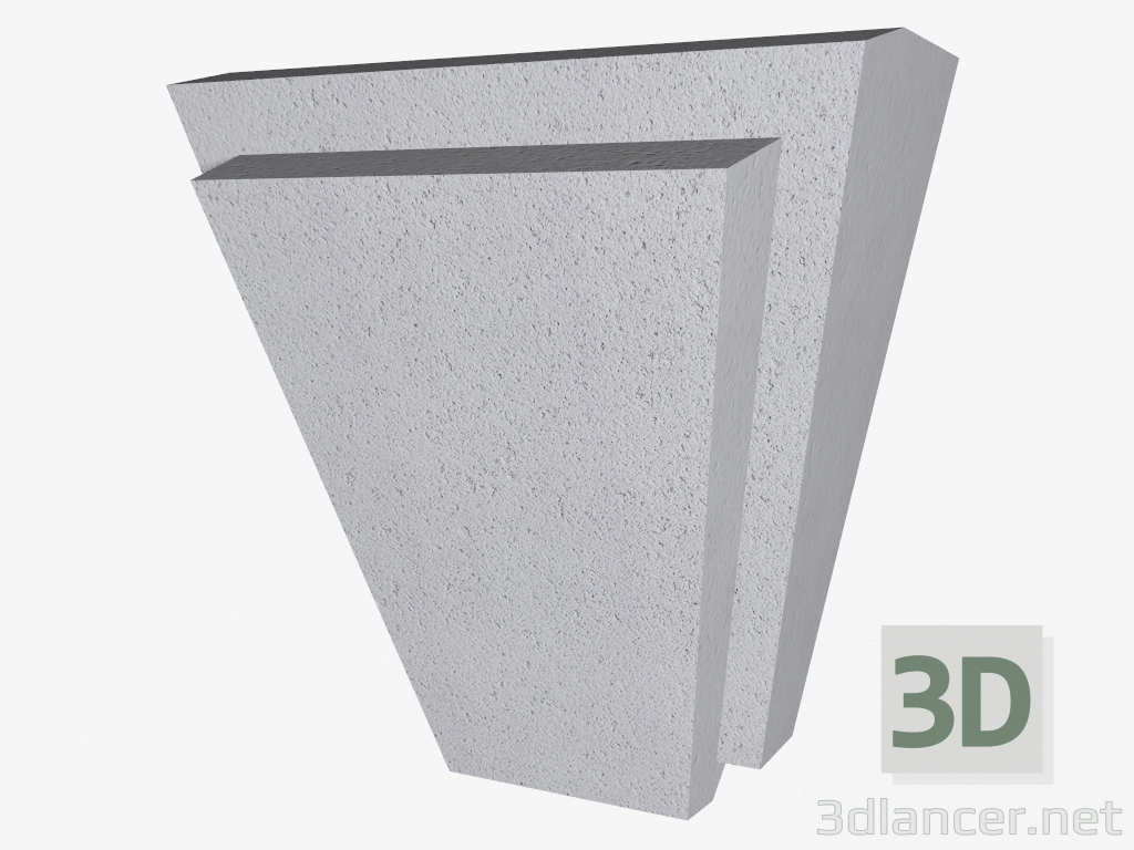 Modelo 3d Pedra angular (FZ30V) - preview