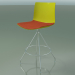 3d model Bar stool 0306 (with seat cushion, polypropylene PO00118) - preview