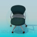 Modelo 3d Cadeira de escritório com rodas - preview