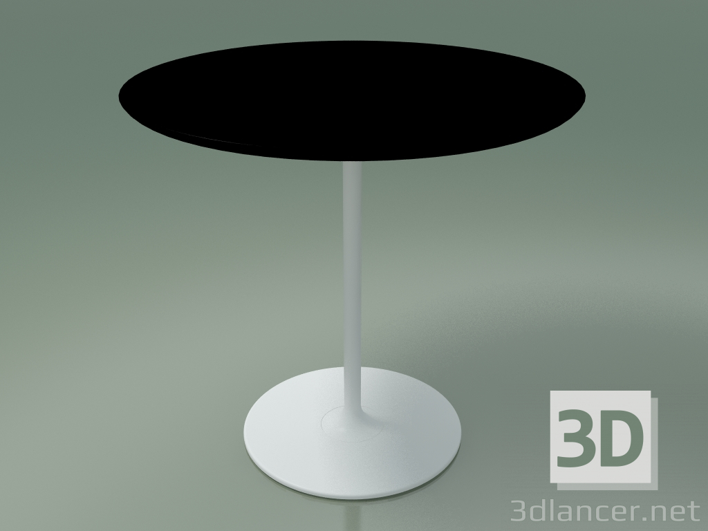 3D Modell Runder Tisch 0694 (H 74 - T 79 cm, F02, V12) - Vorschau