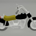 3d Мотоцикл модель купить - ракурс