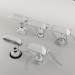 Banqueros-Estudio-Luz 3D modelo Compro - render