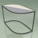 3d model Side table 001 (Gres Fog-Ivory, Metal Smoke) - preview