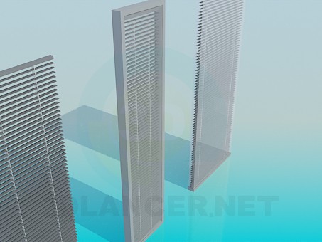 3D modeli Kör pencere - önizleme