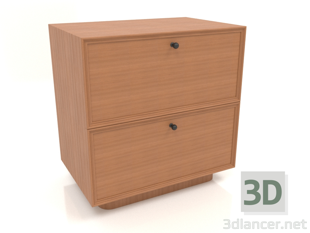 3d model Cabinet TM 15 (603x400x621, wood red) - preview