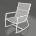 modèle 3D Chaise à bascule (Blanc) - preview