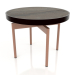 3d model Coffee table round Ø60 (Black, DEKTON Radium) - preview