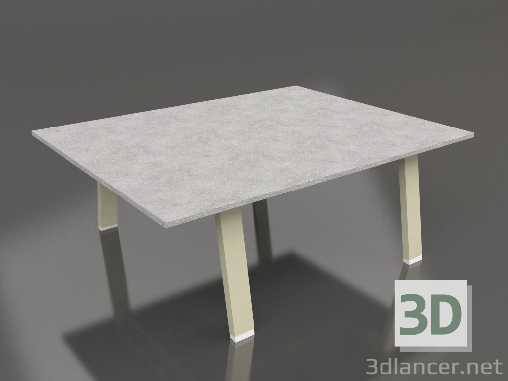modello 3D Tavolino 90 (Oro, DEKTON) - anteprima