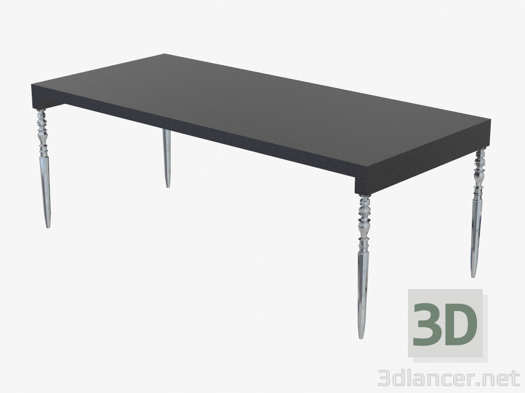 modello 3D Tavolo da pranzo New Antiques - anteprima