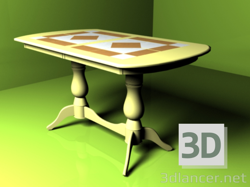 3d model Buffet Viola 74-11 - vista previa