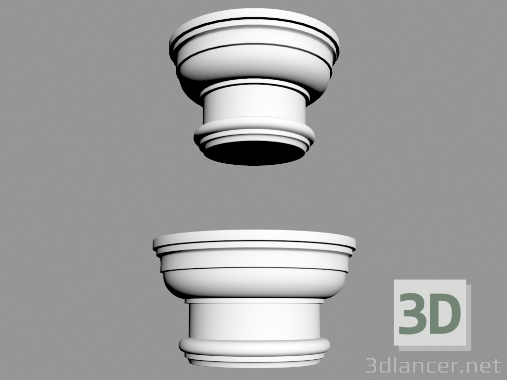 modèle 3D Capitales (KPt10,12) - preview