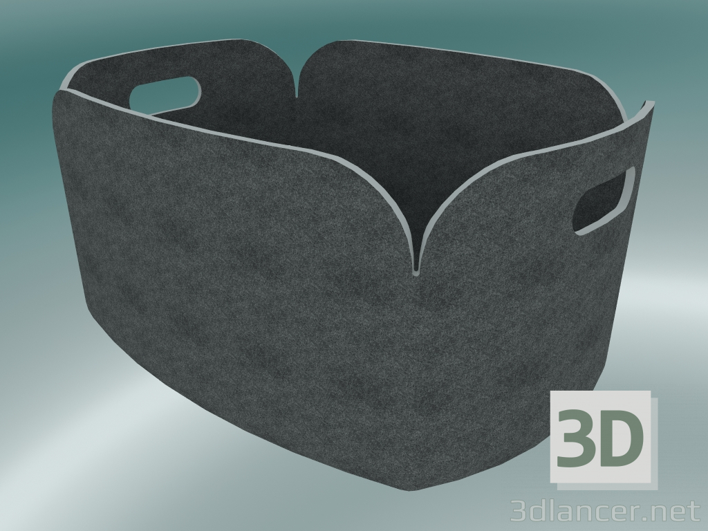 modello 3D Ripristino carrello (grigio) - anteprima