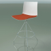 3d model Bar stool 0306 (with seat cushion, polypropylene PO00101) - preview
