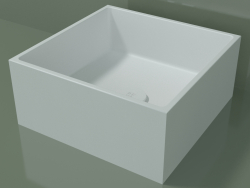 Vasque à poser (01UN11101, Glacier White C01, L 36, P 36, H 16 cm)