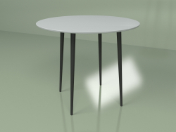 Кухонний стіл Супутник 90 см (світло-сірий)
