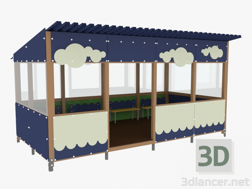 3d model Shadow canopy (4045) - preview