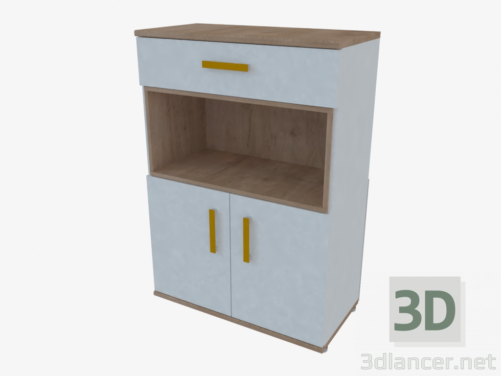 3d model Chest of drawers (TYPE 31) - preview