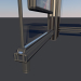 3d Bus stop Low-poly 3D model model buy - render