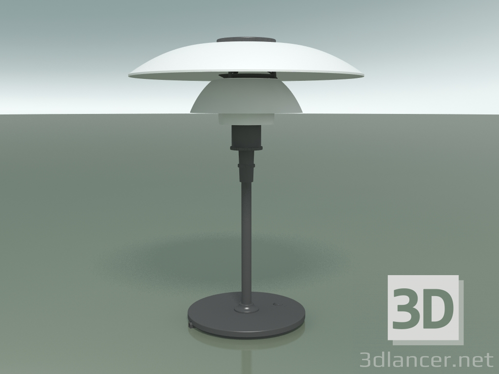 3d model Lámpara de mesa PH 4½-3½ VIDRIO MESA (100W E27) - vista previa
