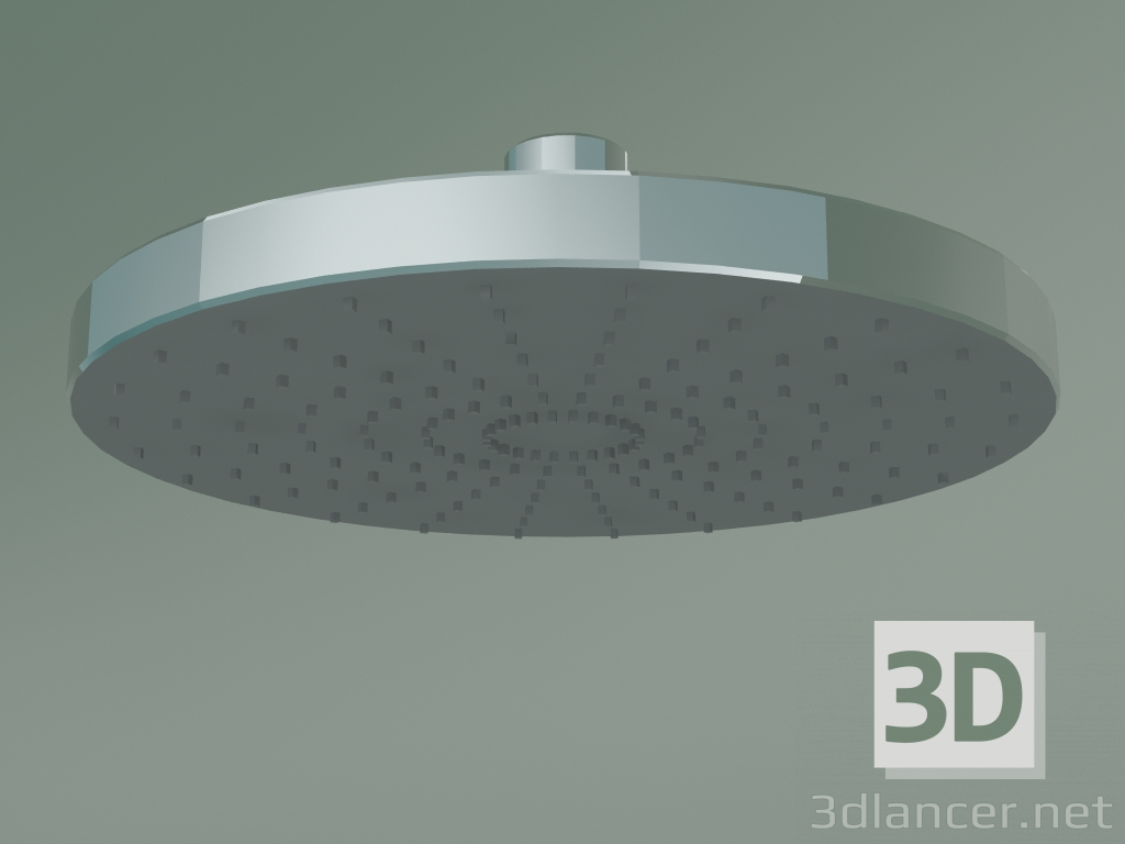 modello 3D Soffione doccia 180 mm (28484000) - anteprima