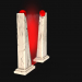 3d model Concepto de puerta de portal 3D - Low Poly - vista previa