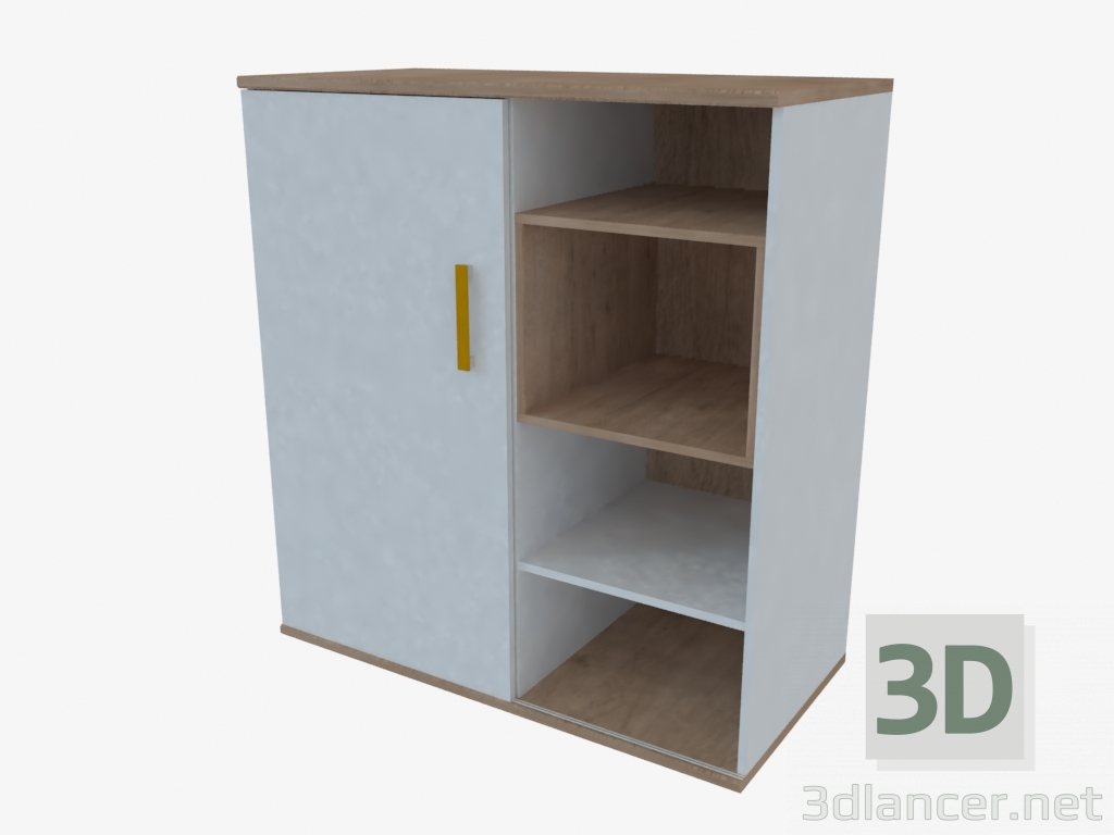 modello 3D Petto a 1 porta (TIPO 30) - anteprima