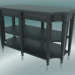 modèle 3D Table basse Dresde (Noir-Brun) - preview