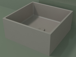 Countertop washbasin (01UN11101, Clay C37, L 36, P 36, H 16 cm)