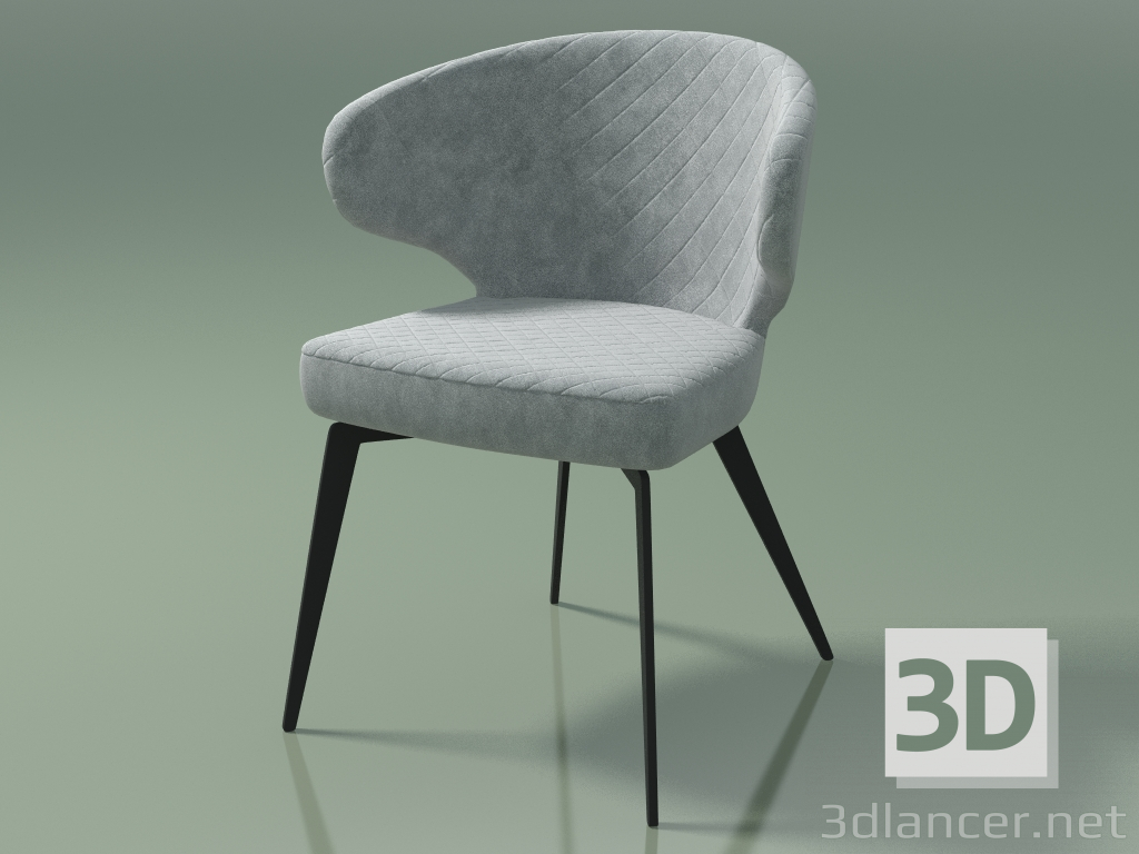 Modelo 3d Cadeira de jantar Keen (111881, cinza escuro) - preview
