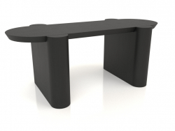 Table basse JT (900x400x350, bois noir)
